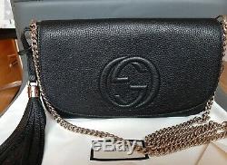 100% Authentic Gucci Soho Large Chain Disco Bag