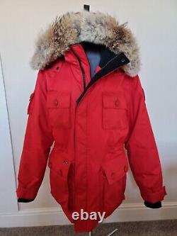 £1045 Nobis Barry Down Parka Extra Large XL Coat Jacket RED