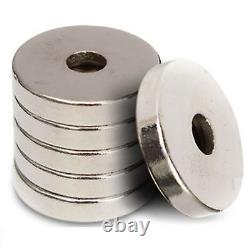 30mm x 3mm With 5mm Hole Strong Large Neodymium Cylinder Disc Magnets With Hole