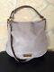 $428 Marc By Marc Jacobs Light Grey (cement)'new Q Hillier' Hobo Crossbody Bag