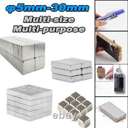 5-30mm Length Rectangle Neodymium Magnets Super Strong Rare Earth Large Magnets