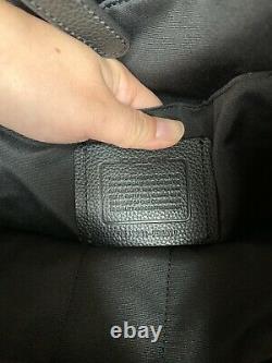 $698 NWT COACH Black Hudson Leather Men's Backpack F36811