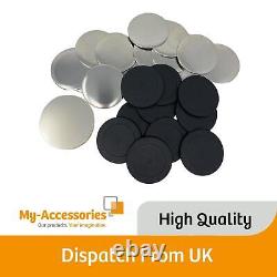 75mm Round Magnetic Back Button Badge Components G-Series Machine Only