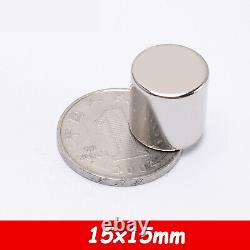 Ø 7-15 mm Small & Large Super Strong Neodymium Magnets N35 Rare Earth Round Disc