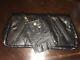 Alexander Mcqueen Legendary& Iconic Black Leather Clutch Bag With Glove! Musthave