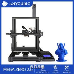 ANYCUBIC MEGA ZERO 2.0 3D Printer Large Printing Size with Magnetic Printing Bed