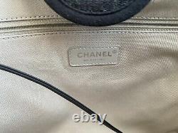 AUTHENTIC CHANEL DEAUVILLE TOTE Large Mint Condition