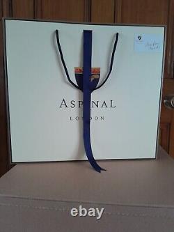 Aspinal Large Paris Leather Bag Black Pebble Dust Bag/Gift Bag RRP £650