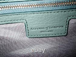 Aspinal Of London Willow Green Leather Lrg London Tote Bag Brand New Dbag &gcard