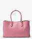 Aspinal Of London Leather Tote Bag, Tea Rose Rrp£650 Large Size