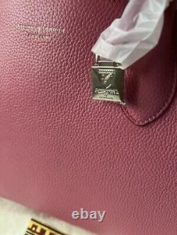 Aspinal of London Leather Tote Bag, Tea Rose RRP£650 LARGE Size