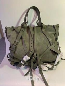 Authentic Alexander Wang Grey Suede Multi-strap Kirsten Large Tote Bag Nwt