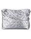 Authentic Chanel Big Bang Silver Hobo Bag Purse Handbag Paperwork Box Calfskin