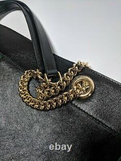 Authentic GUCCI Women's Rajah Large Tote in Black RP$2500