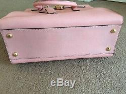 Authentic Michael Kors Large Hamilton Saffiano Leather Bag in Pink