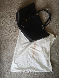 BNWOT LARGE See By Chloe Black Marty Carry-all Tote Bag Handbag DUST BAG