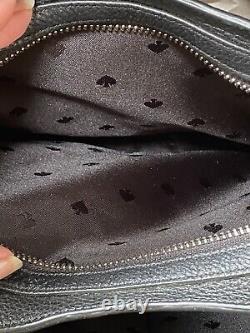BNWT Kate Spade Black Leila Pebbled Leather Medium Handbag
