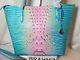 Brahmin Cotton Candy Brooke With Pouch Hard To Find Gorgeous Colors Nwt