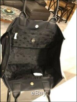 BRAND NEW TORY BURCH Ella Large Tote Nylon Handbag 55528 Black