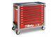 Beta C24sa-xl/9 9 Drawer Extra Long Roller Cabinet With Anti-tilt System Red