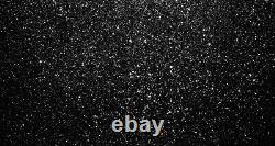 Black Glitter LARGE 1500 WIDE Magnetic Radiator Cover Radwrap