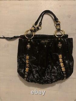 Brand New Rare Miu Miu Large Leather Bag