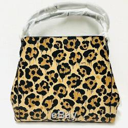 COACH Ocelot Edie 31 Shoulder bag WILD BEAST Leopard Leather Animal Print NWT