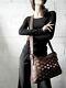 Celine Buttersoft Mocha Leather Large Cross Body Messenger / Shoulder Bag Nwt