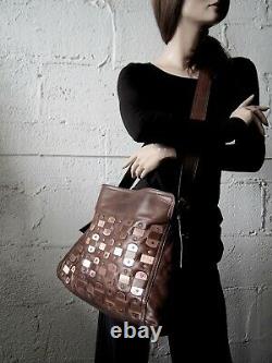 Celine Buttersoft Mocha Leather Large Cross Body Messenger / Shoulder Bag NWT