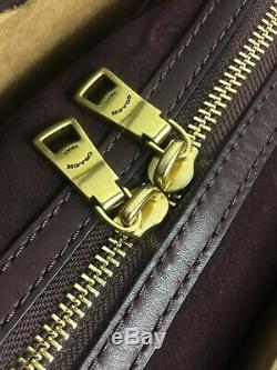 Coach 1941 Rogue rivets 30457 In Pebble Leather Oxblood With Brass Hardware BNWT