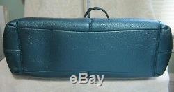 Coach 22209 Lexy Chain Bag, Lg. Metallic Midnight Blue Shoulder Bag $498 NWOT NEW