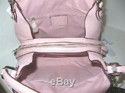Coach 57125 Edie 31 Shoulder Bag Blossom Pink Pebbled Leather Handbag NWT $350