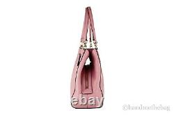 Coach (80268) Pebbled Leather True Pink Hallie Shoulder Satchel Bag Hobo Handbag