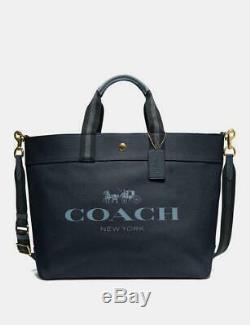 Coach Canvas Tote Large 73195 Navy Blue Brand New in Package
