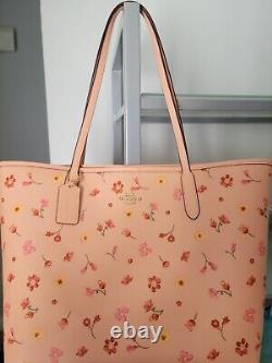 Coach City Tote with Mystical Floral Motif