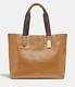 Coach Derby Tote, Light Saddle, New Factory Sealed, $298 Retail