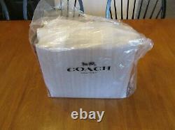 Coach Derby Tote, Wine Metallic, New Factory Sealed, $298