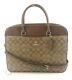 Coach (f39023 F39022) Leather Laptop Briefcase Bag