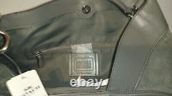 Coach Large Lexy Shoulder Bag In Pebble Leather Heather Grey/Suede Brand New