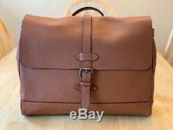Coach Mens Hudson Messenger Bag In Saddle Natural Leather F36810 $595