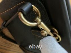 Coach Troupe Carryall Bag Satchel Tote Handbag Black Leather NWT Authentic