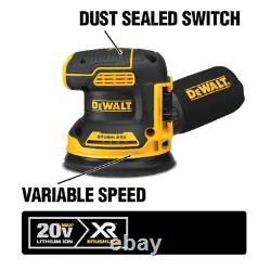 DEWALT 20V MAX Cordless Combo Kit Set(7-Tool) with Tough System Case and Battery