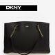 Dkny Black Shoulder Tote/handbag Designer Bags By Bagaholix (b330)