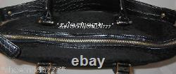 DKNY T&C Turnlock Logo Business Travel Bag Tote Purse Wallet Set New Authentic