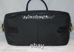 DKNY T&C Turnlock Signature Logo Business Travel Bag Tote Purse Handbag New
