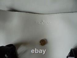 Designer Leather monochrome'Sophie Satchel' bag