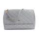 Dolce & Gabbana Bb4708 Ice Gray Satchel Shoulder Bag Large New $1850