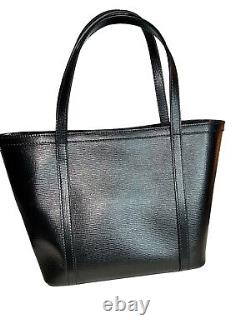 Dolce & Gabbana Black Leather Shopping /Tote Bag Black- New, Tagged, Dust Bag