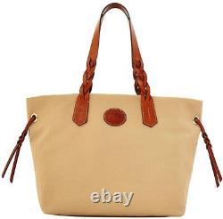 Dooney & Bourke Nylon and Leather Soft Shopping Tote Bag Handbag Purse 8800-7