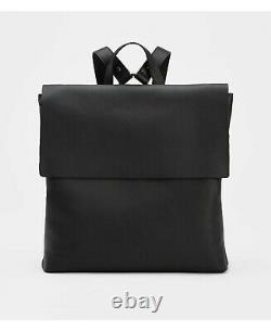 Eileen Fisher Black Buttery Leather Backpack Bag $318
